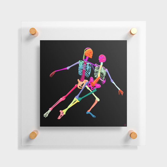DANCE ME TO THE END OF LOVE Floating Acrylic Print