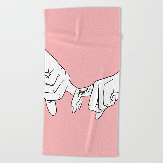 HANDS 3 Beach Towel