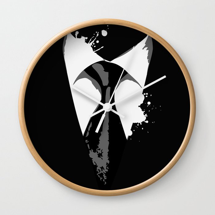 Suit & Tie Wall Clock