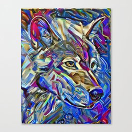 Magical Wolf Canvas Print