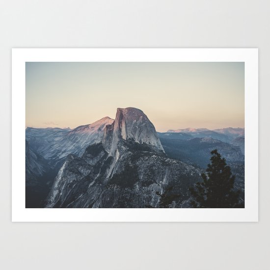 Half Dome Art Print By Hraun Photography Society6