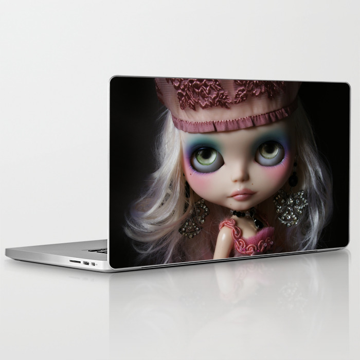Pink Custom Blythe Darling Diva Art Doll Laptop Ipad Skin By Roguedolls Society6