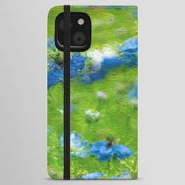 In the Mist painted nature photo iPhone Wallet Case