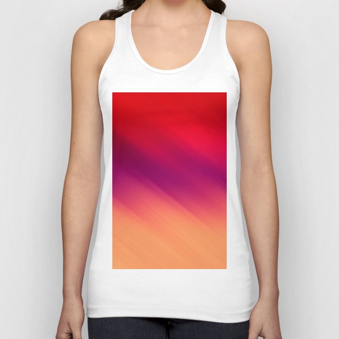 Red Background Tank Top