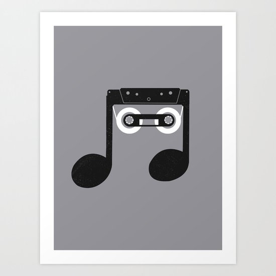 Analog Music Art Print