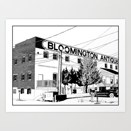 bloomington I Art Print