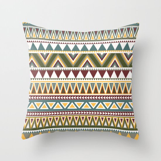 Aztec Throw Pillow