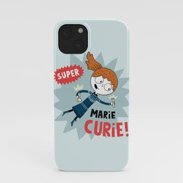 Super Marie Curie iPhone Case