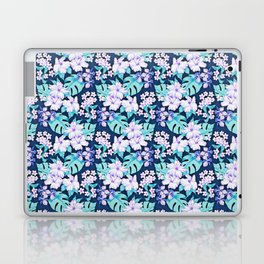 Hawaiian Blue Purple Dream Pattern Laptop & iPad Skin