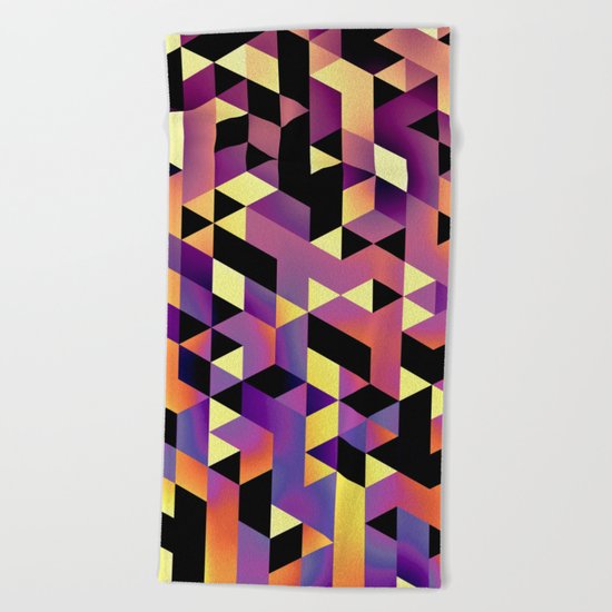 tryypyc Beach Towel