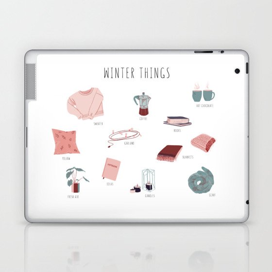 Cozy Winter Things Laptop Ipad Skin By Milatoo Society6