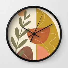 Abstract Decoration V Wall Clock