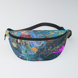 Electric Jellyfish at a Reef Fanny Pack
