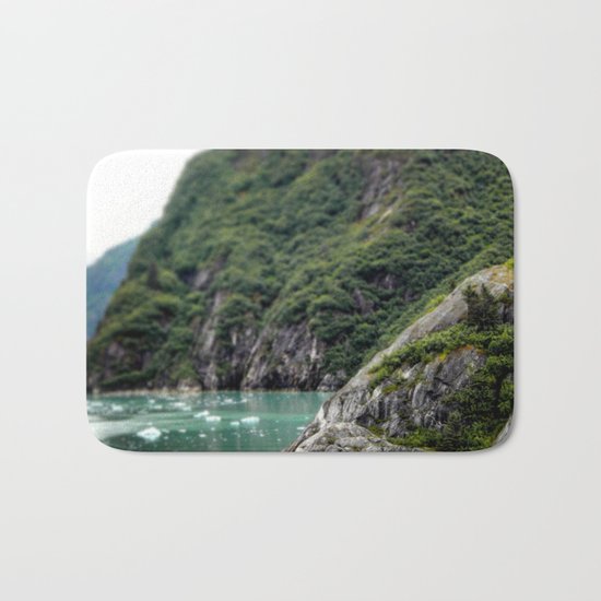 Mountain Meets the Ocean Bath Mat