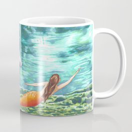 Swimming with Manatees Coffee Mug