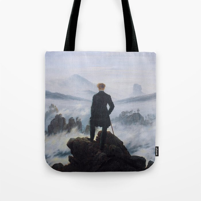 Friedrich Wanderer Above the Sea of Fog Tote Bag