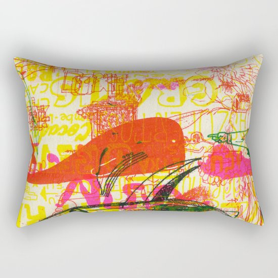É Hard Rectangular Pillow