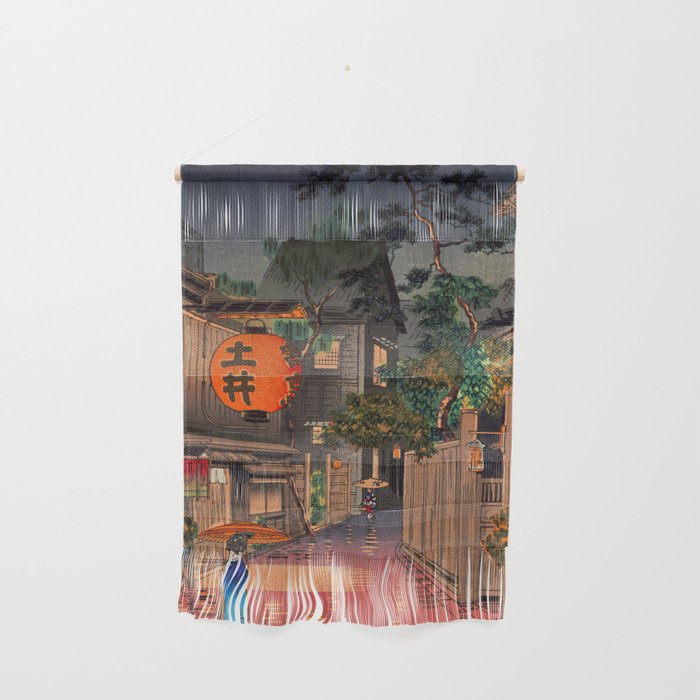 Tsuchiya Koitsu - Evening at Ushigome - Japanese Vintage Woodblock Painting Wall Hanging