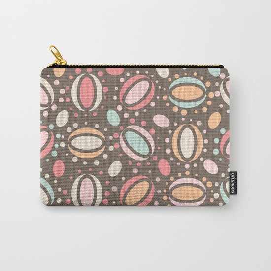 Retro pattern. Beans. Carry-All Pouch