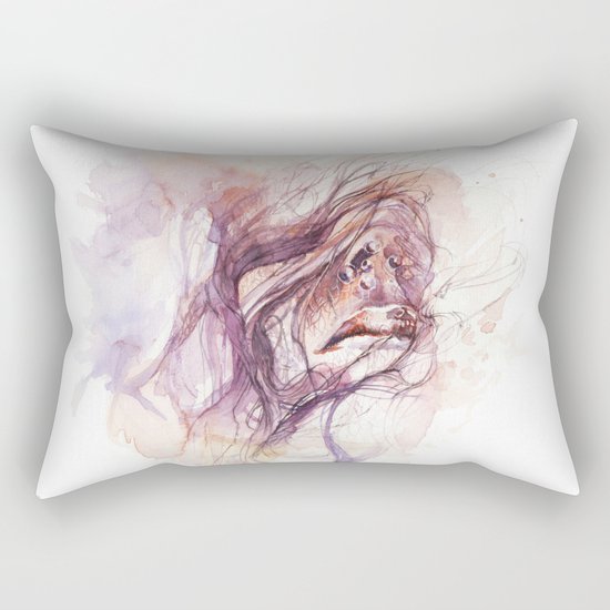 If you excuse me, I’ll scream Rectangular Pillow