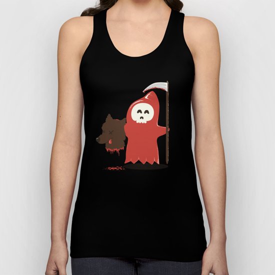 Little Death Riding Hood Unisex Tank Top
