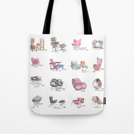 Classic Chair Designs Tote Bag