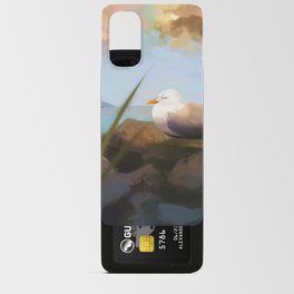 Sunset Seagull Android Card Case