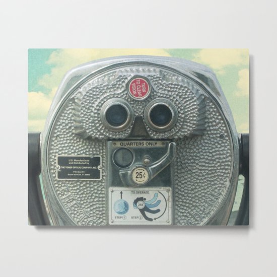 Clear Vision Metal Print