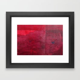 Lipstick Stained Coffee Framed Art Print | Abstract, Mixed Media, Painting 
