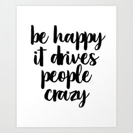 Typography Poster Art Prints Society6