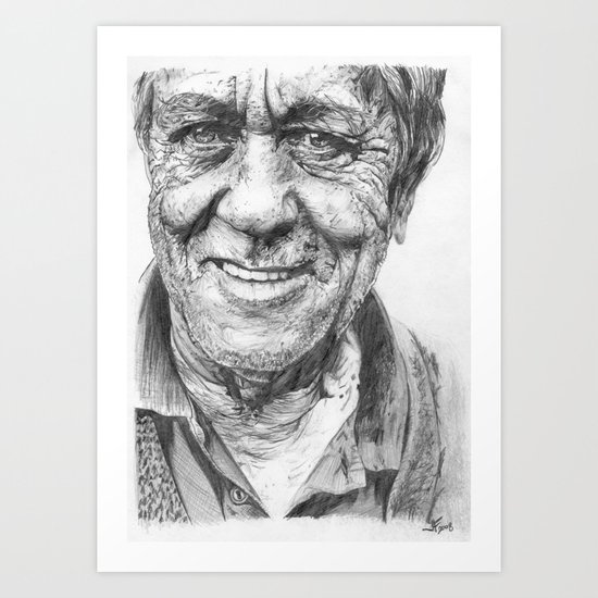 Old man Art Print