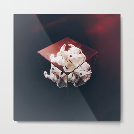 Divided Metal Print