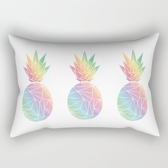 Billy Rays Pineapple Rectangular Pillow