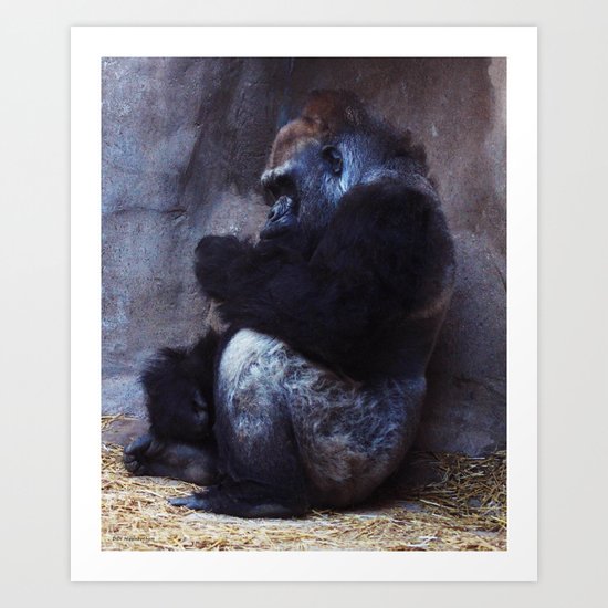 Something To Do Art Print