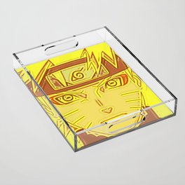 Anime Ninja Portrait Acrylic Tray