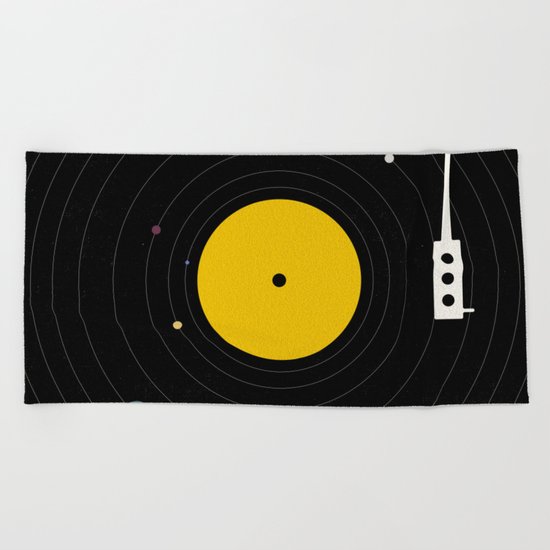 Music, Everywhere Beach Towel