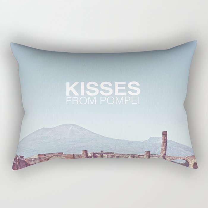 Kisses from Pompei Rectangular Pillow