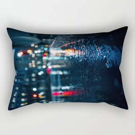 Cold City Lights Rectangular Pillow