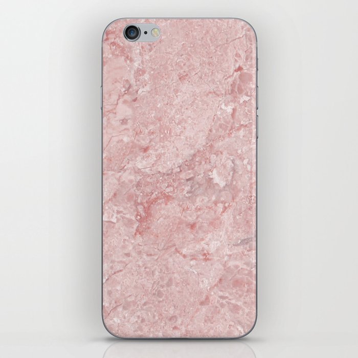 Blush Pink Marble iPhone Skin