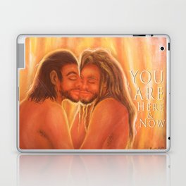 You are here and now Laptop & iPad Skin