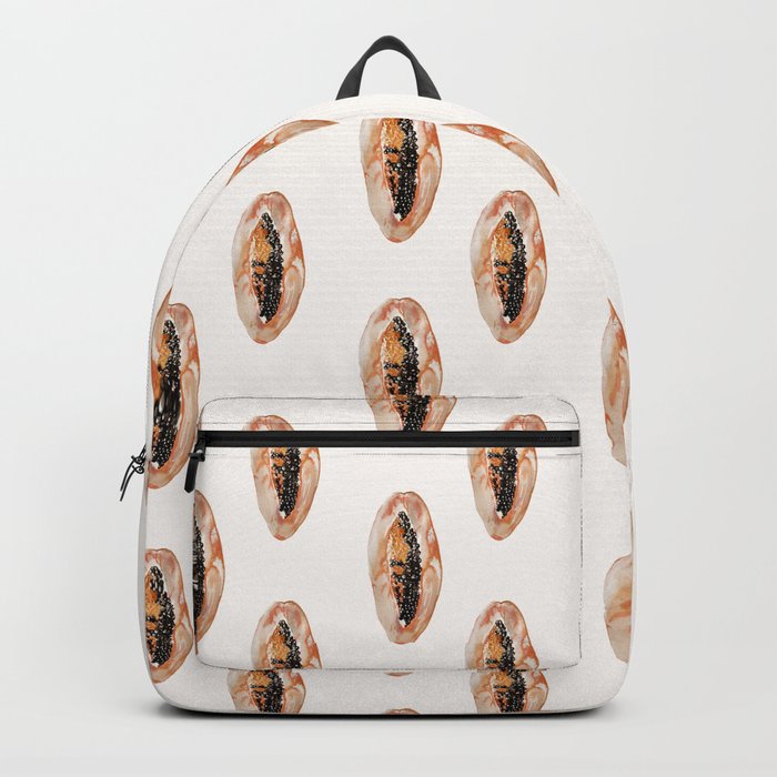 Papaya Pattern Backpack