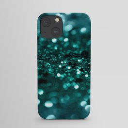 Sparkling OCEAN Glitter #1 (Faux Glitter) #shiny #decor #art #society6 iPhone Case