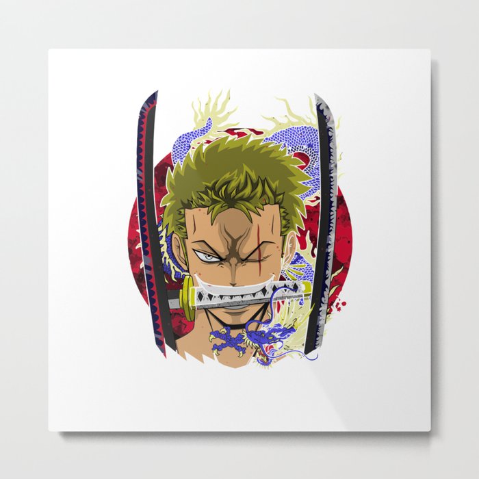 Zoro Metal Print by madferit99 | Society6