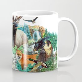 Wildlife Collage Mug