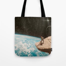 Edge of the world Tote Bag