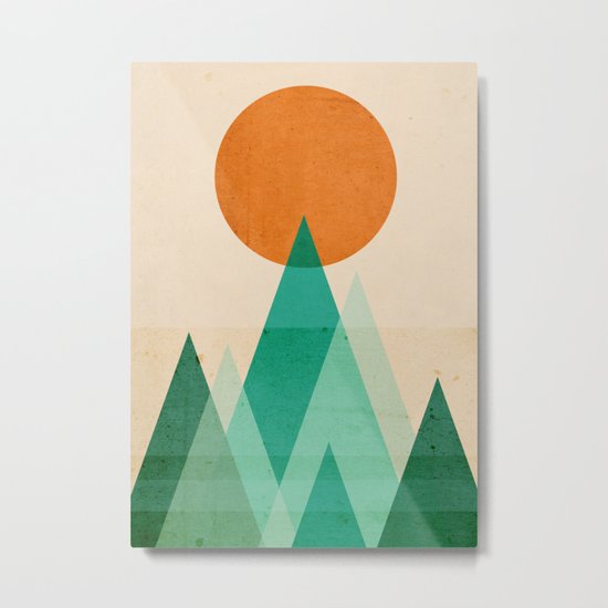 No mountains high enough Metal Print