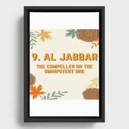 Al Jabbar Framed Canvas