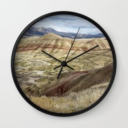 The HIlls are Alive with Color Wall Clock