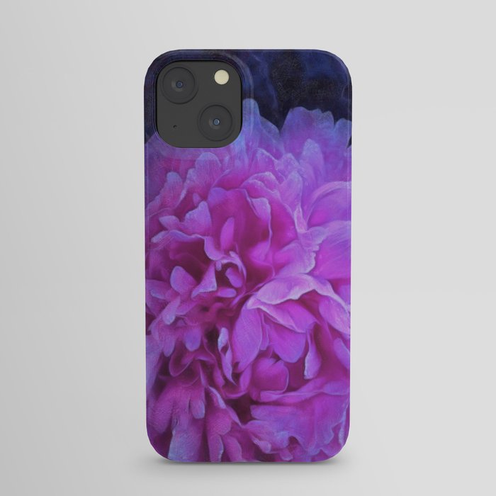Pink Lush Peony Flower iPhone Case