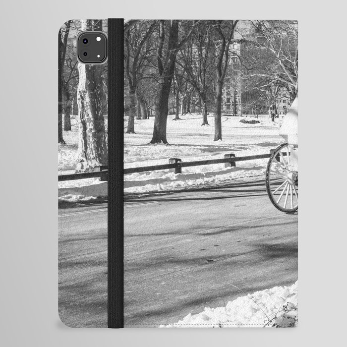 Central Park Black and White iPad Folio Case